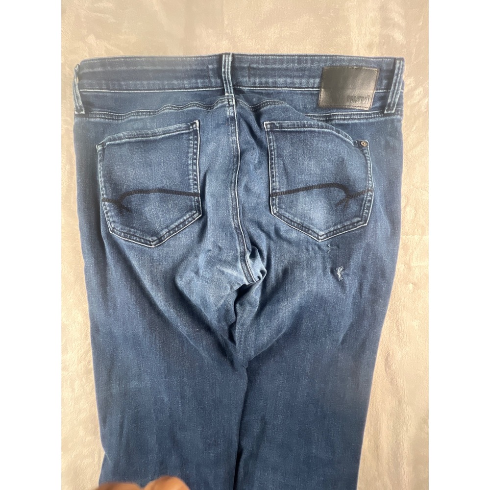 Mavi Jake Slim Leg Mens Jeans Medium Wash Blue Denim 36x30 R245555